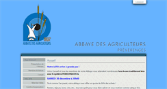 Desktop Screenshot of abbayepreverenges.ch